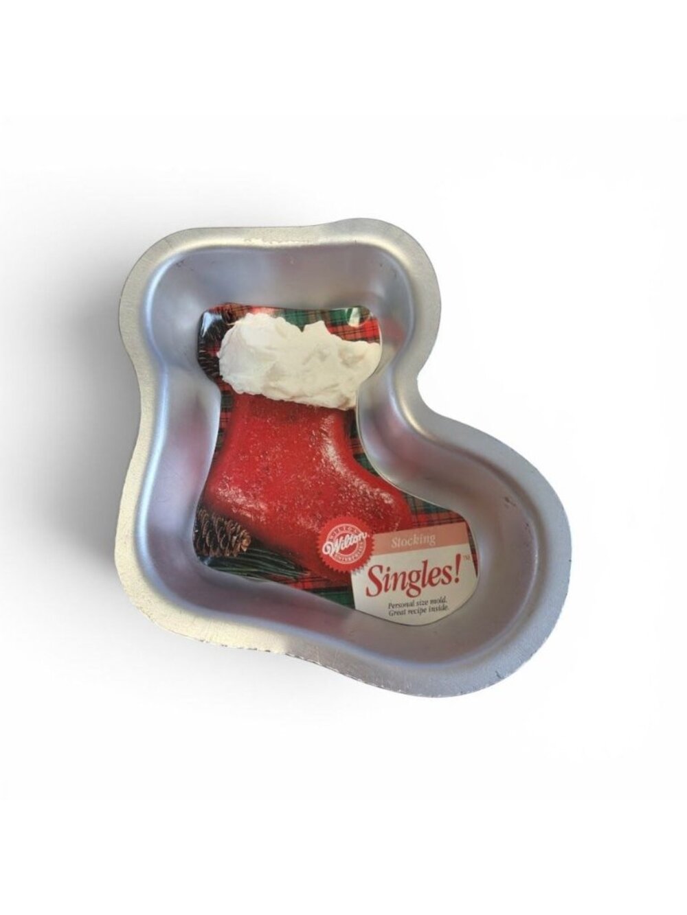 Wilton Stocking Singles Aluminum Cake Pan - Stocking